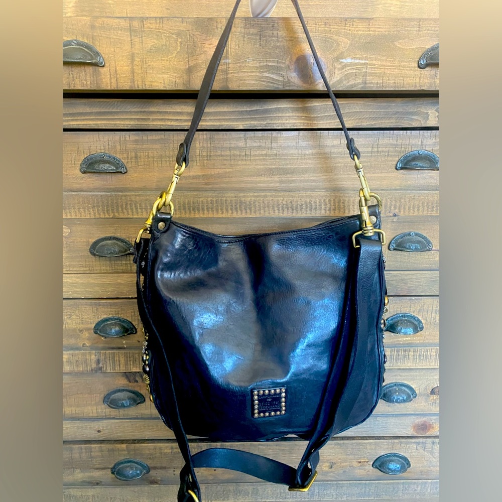 Campomaggi Bag - Bella di Notte with studs - black
